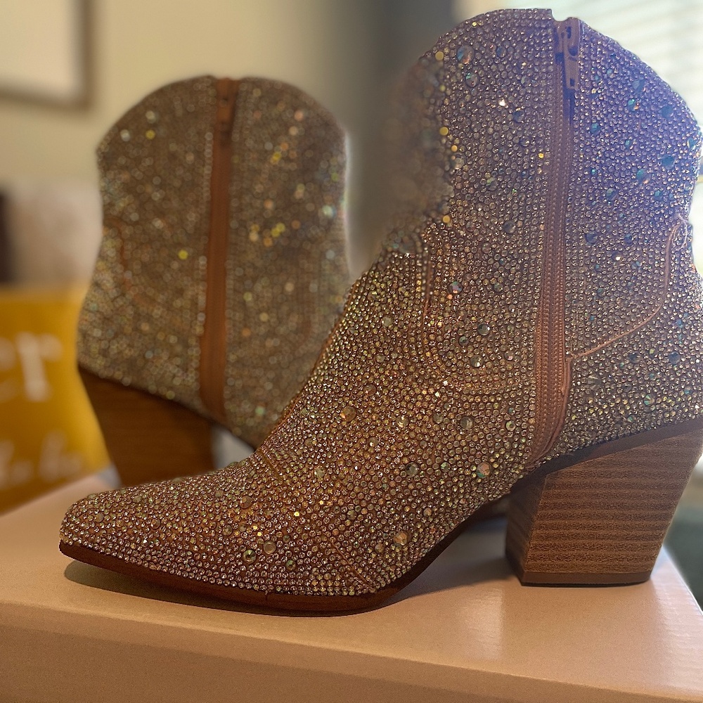 Crystal Cowgirl Boots
